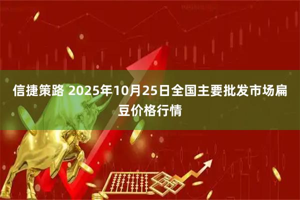 信捷策路 2025年10月25日全国主要批发市场扁豆价格行情